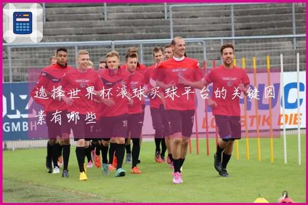 选择世界杯滚球买球平台的关键因素有哪些